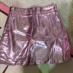 PINK SPARKLY SKIRT